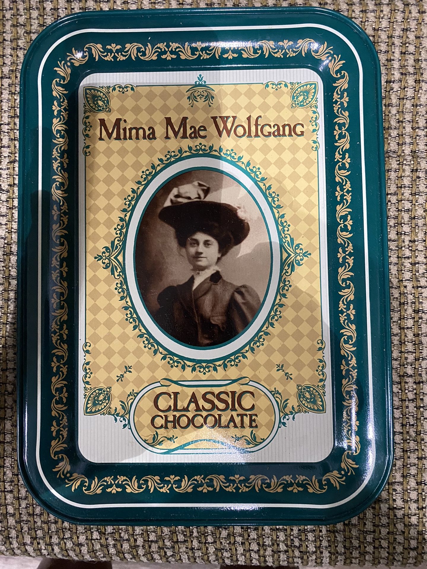 Vintage Chocolate Tray