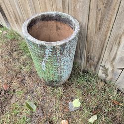 Tall Ceramic Pot