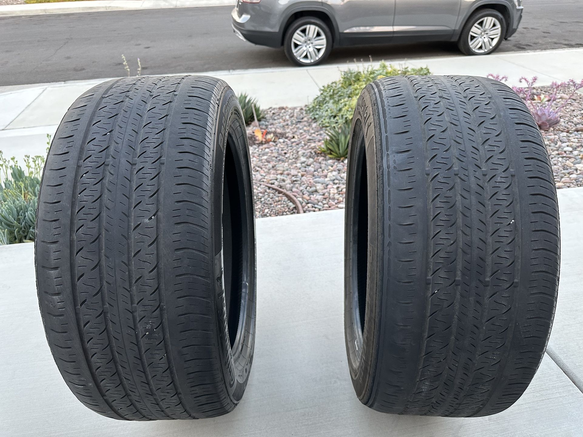 Pair 2 tires OEM for Tesla Model Y