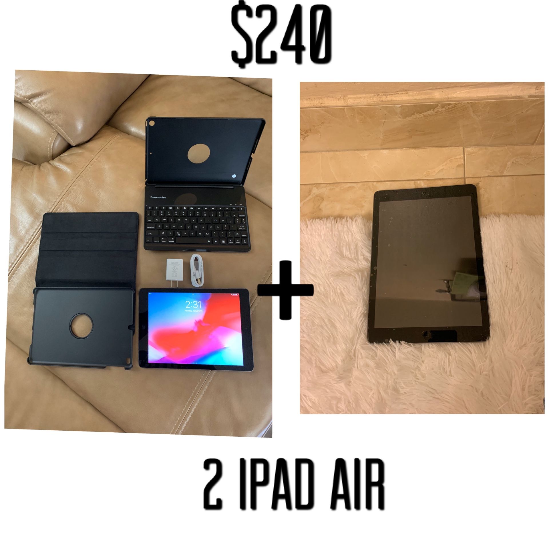 2 iPad Air 32gb FOR SALE!! GREAT DEAL!!