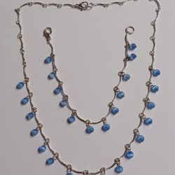 Necklace And Bracelet Set 
