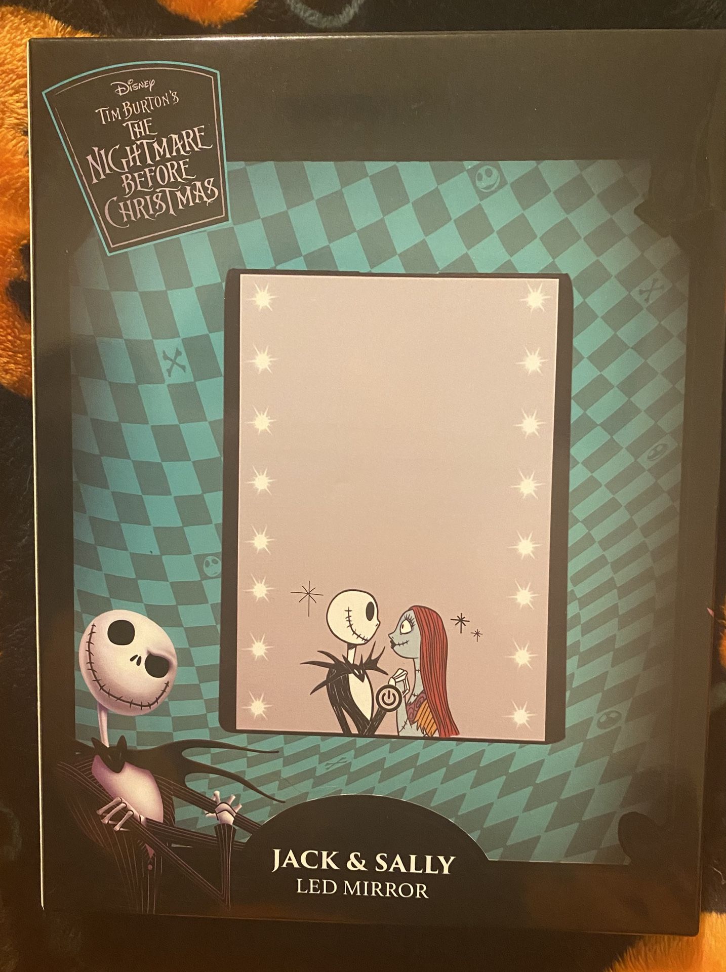 The Nightmare Before Christmas Jack And Sally LED Mirror