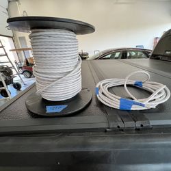 speaker wire 14/4 white