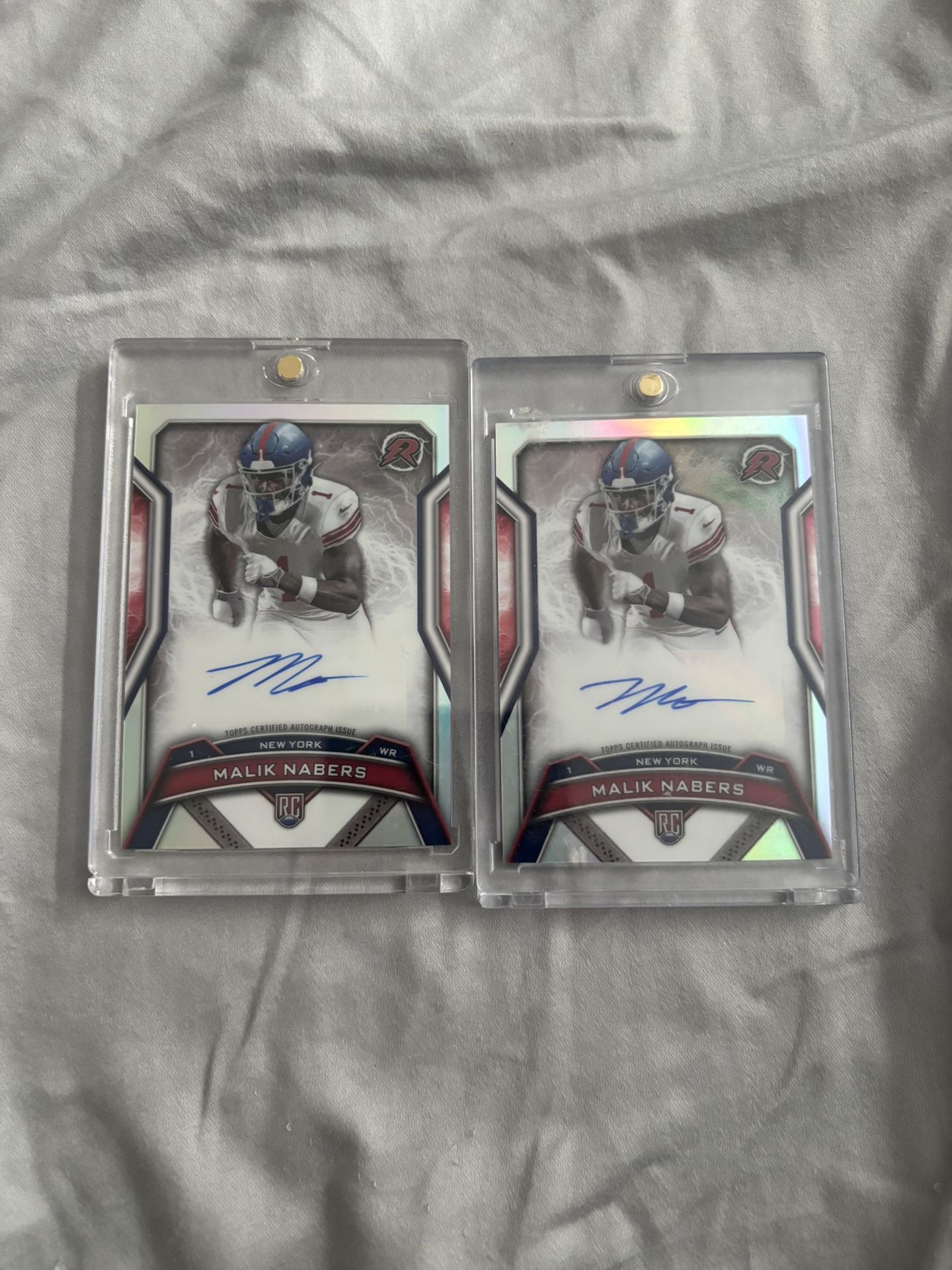malik nabers auto rookie cards
