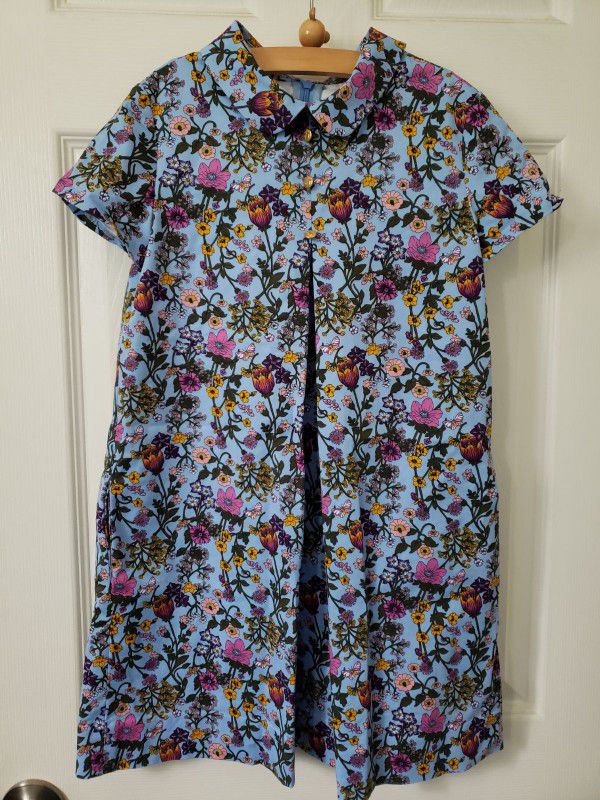 New Brooks Brothers Flower Print Dress Sz. 8 Yr Olds