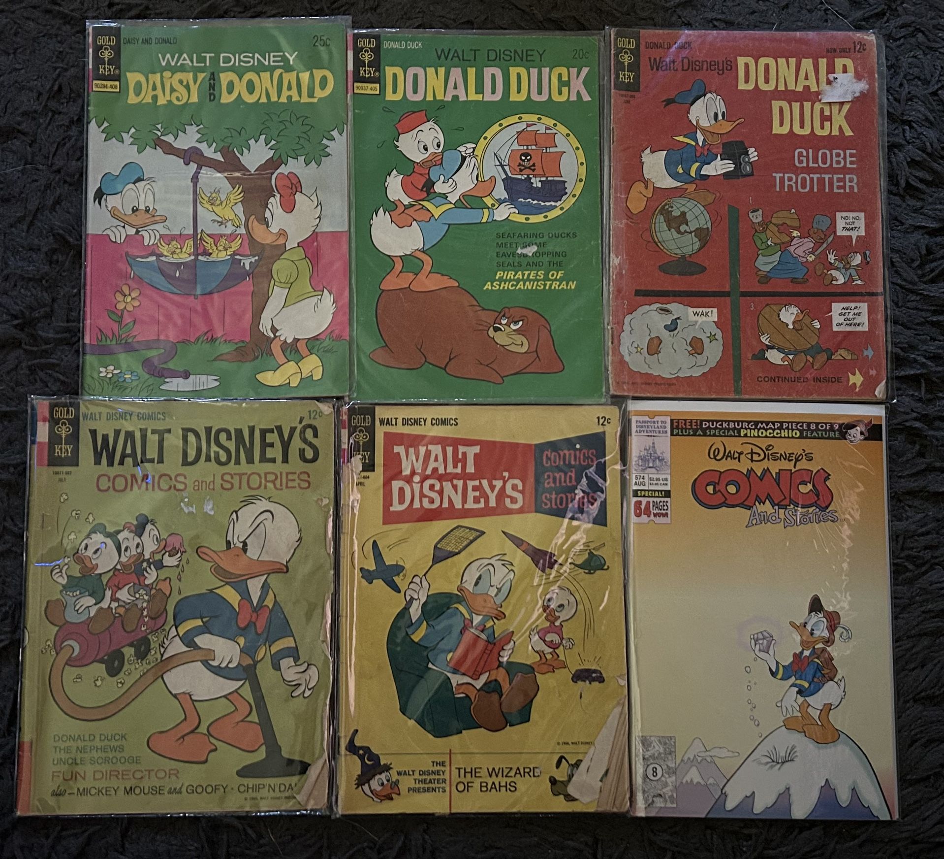 Donald Duck Comic Book Lot