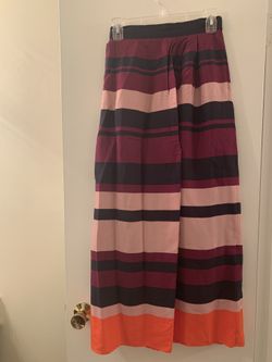 Striped Maxi Skirt