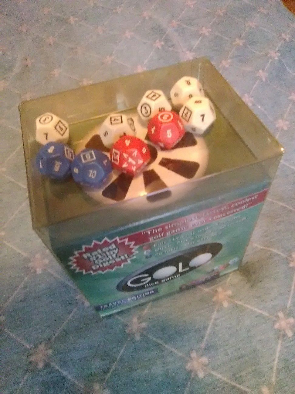 GOLO Golf Dice Game For Golfers Families Kids Portable Fun Game