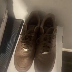 Supreme shoes brown $100