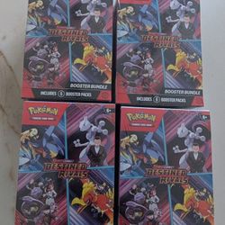 Pokemon Destined Rivals Booster Bundle