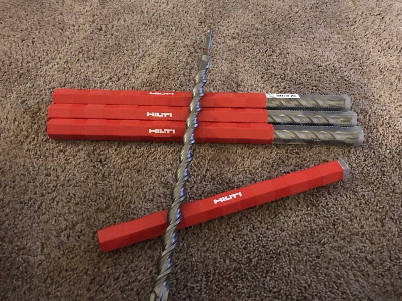 HILTI 7/8 IN. X 18 IN. HAMMER DRILL BIT, #375853 TE-CX
