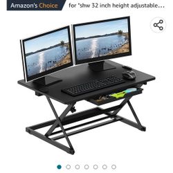 SWH 32" Standing Desk with Drawer