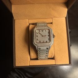 Moissanite VVS Diamond bussdown Watch