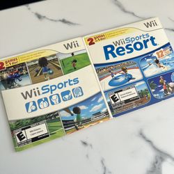 Wii Sports & Wii Sports Resort $45 OBO