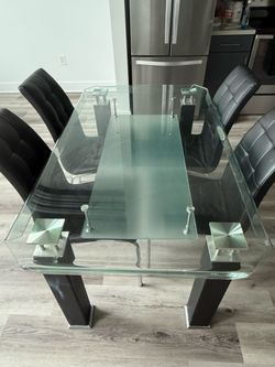 Glass Dinning Table