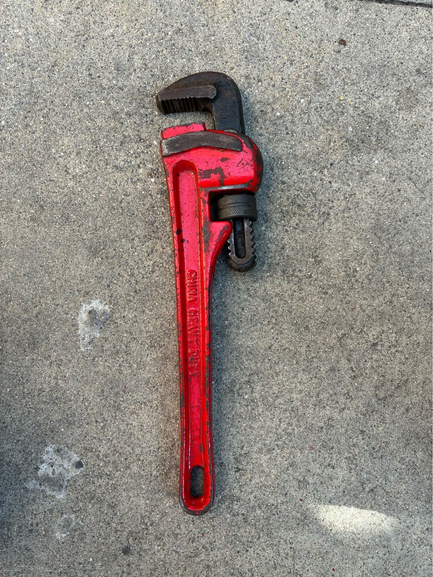 14” Pipe Wrench. Firm Price.
