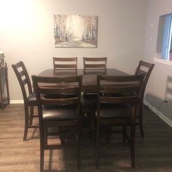 Ashley Bistro Heights Dining Table & Chairs 