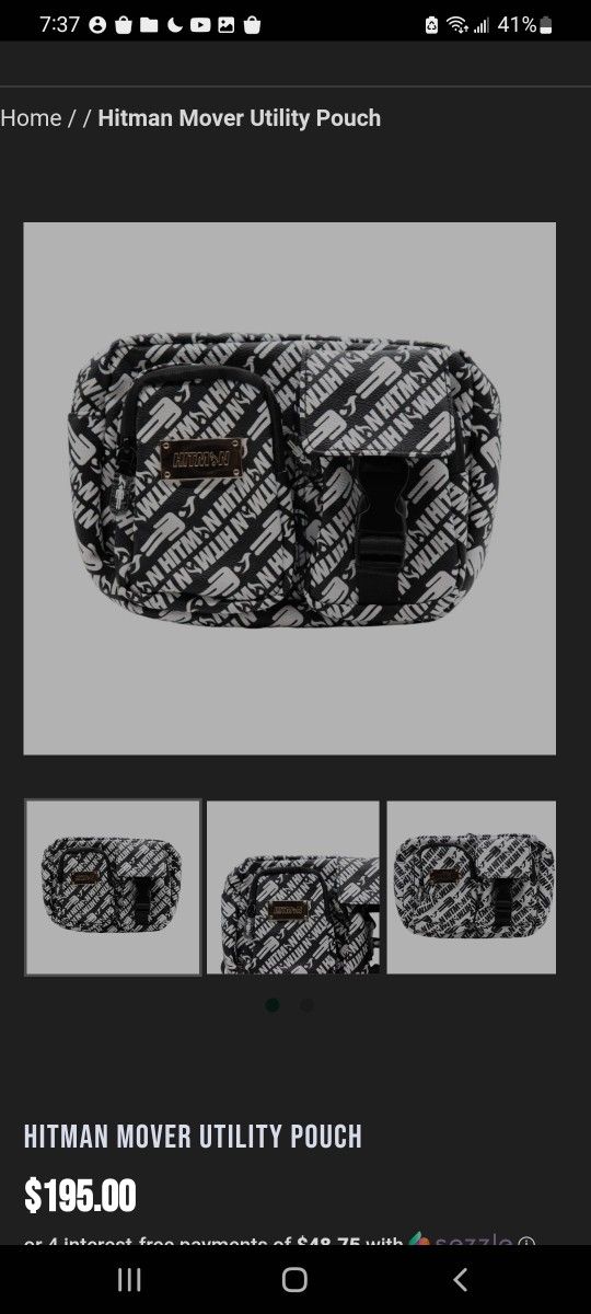 Hitman Mover Utility Pouch Or Side Bag