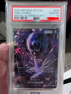 Zoro juurou sp op12 PSA 10