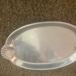 Vintage Bruce Fox Design Silver Platter