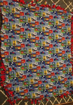 Tie blanket fit a full bed