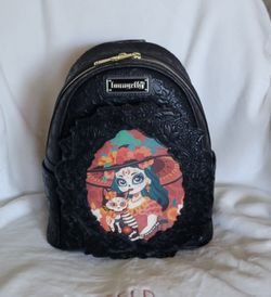 Loungefly Dia De Los Muertos catrina backpack