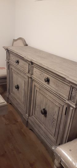Wood charcoal gray buffet for Tv or a bar ,or storage