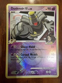 Pokemon Dusknoir FB 26/147 Platinum Supreme Victors Reverse Holo Rare MP/LP