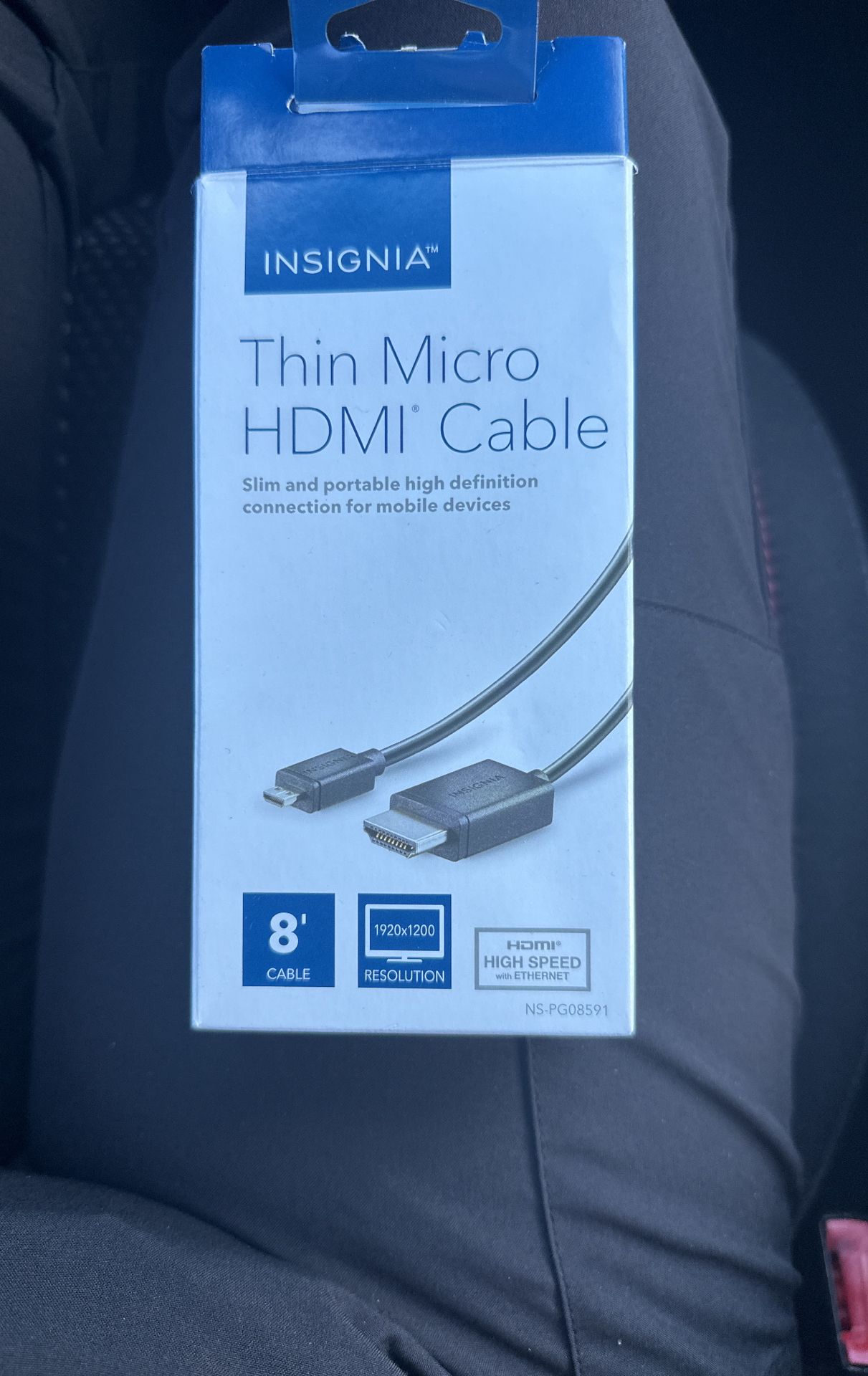 Insignia Thin Micro HDMI Cable