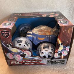 RC Spinning Car Remote Control 360° LED Stunt Vehicle Wireless 5-in-1 Kids Toy