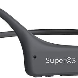 Wireless Bone Conduction Bluetooth Sports Headphones with Qualcomm 3024 Chip, Built-in Mic, IP68 Waterproof Open Ear Headset for Running