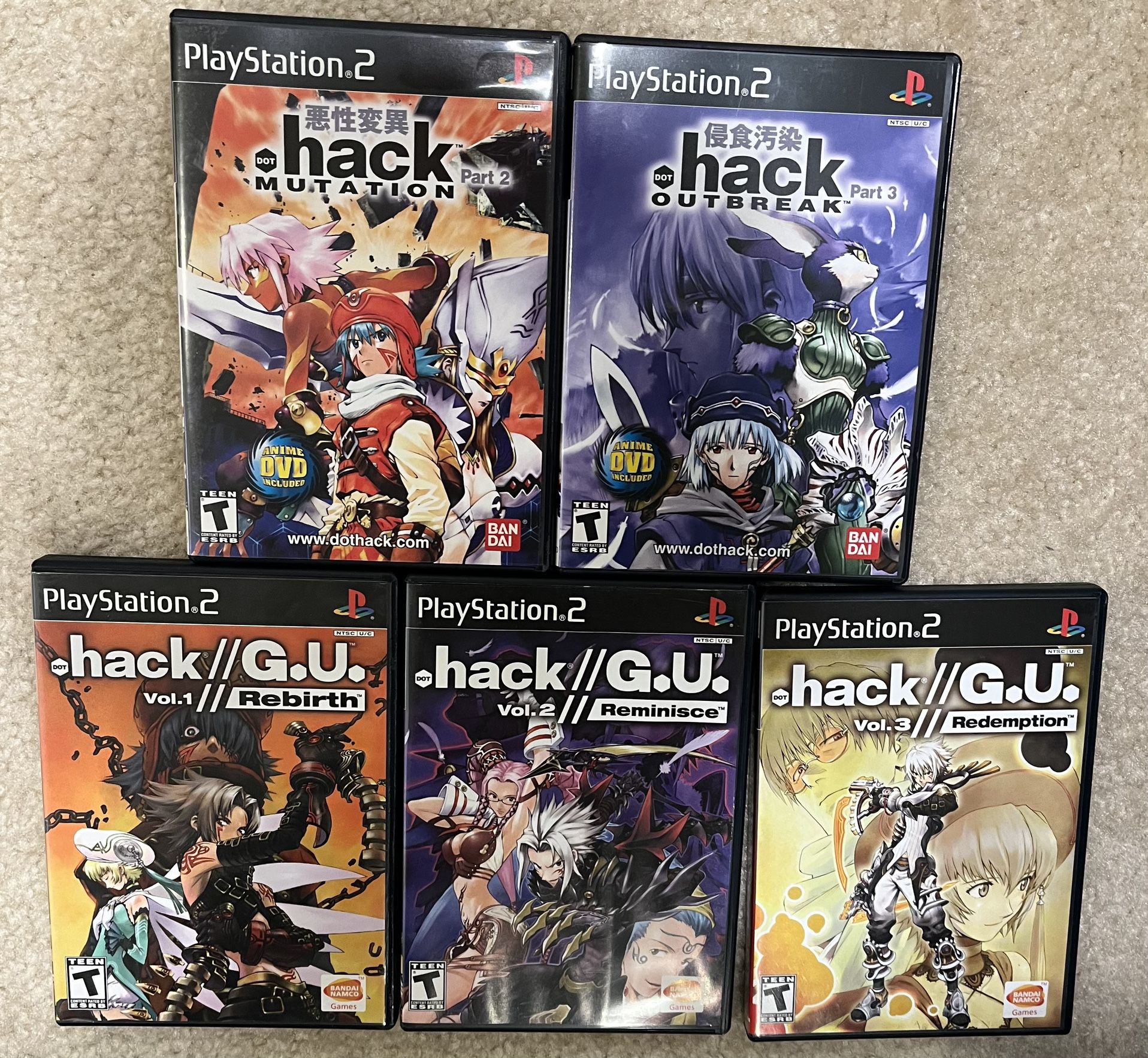 dotHack PS2 Games