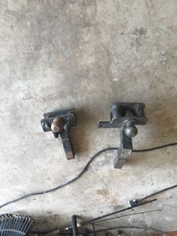 Heavy duty hitches