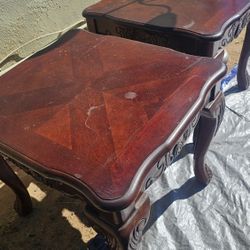 Solid Wood End Tables