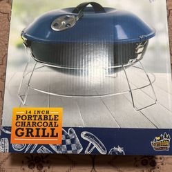 14 Inches Portable Charcoal Grill