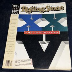 Vintage Rolling Stone magazine, 1992, 25th Anniversary Special Edition “The Interviews” 