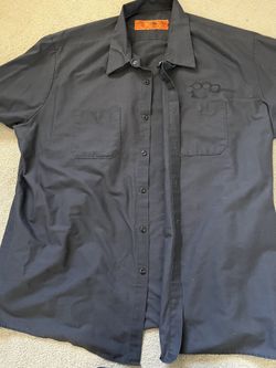 Red Kap 3XL Shirt with Motorcycle style embossing