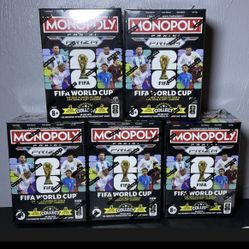 2026 Fifa Monopoly Prizm Lot Of 5