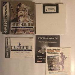 Final Fantasy IV Advance (Game Boy Advance) Complete