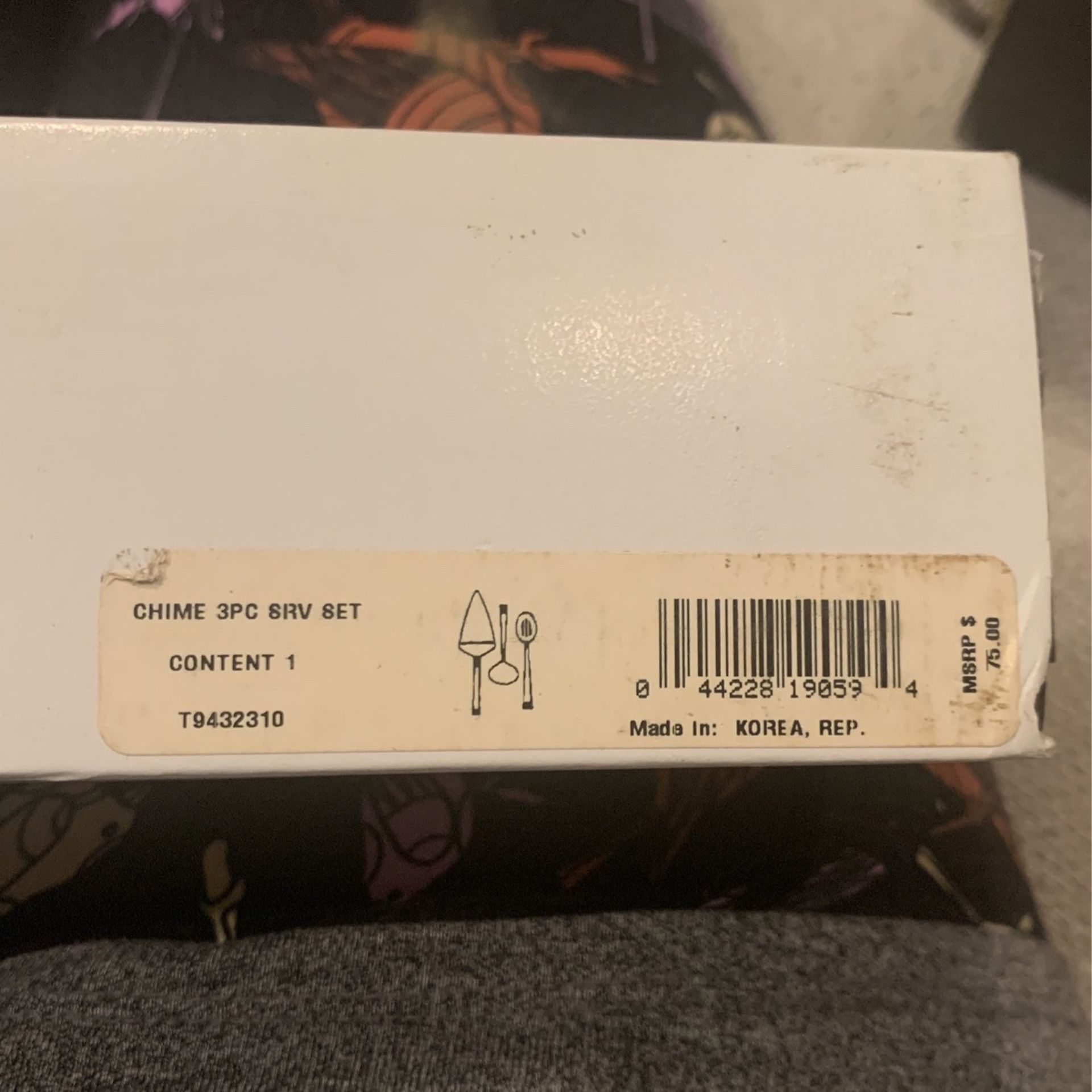 Vera Wang By Wedgwood Chime 3pc Serve Set