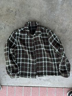 Green Twill Jacket 10/10 Fashion Mens Button Up