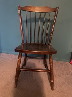 Solid Wood Chair From The 1970’s