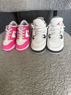 Nike dunks & Jordan 4s size 9c