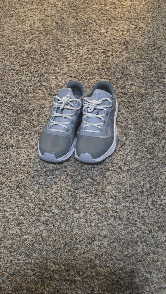Gray Jordans