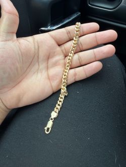 10k solid Italian gold bracelet