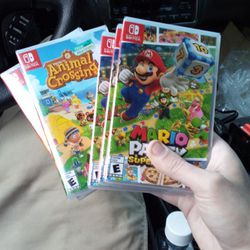 Switch Games Bundle 3 Mario Party Superstars 3 Animal Crossing 