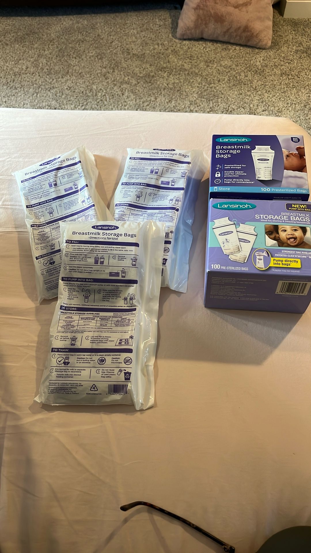 Lansinoh Breast milk Storage Bags