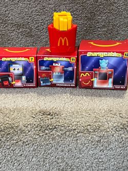 McDonald’s lot of 4 changeables 2025 some new Fries Fountain Happy meal Register