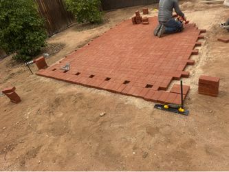 We do paver work. Call us for a free estimate