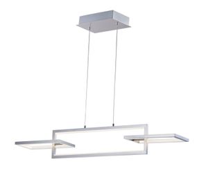 QUOIZEL  LINK 3-LIGHT LED LINEAR PENDANT E20354-SN